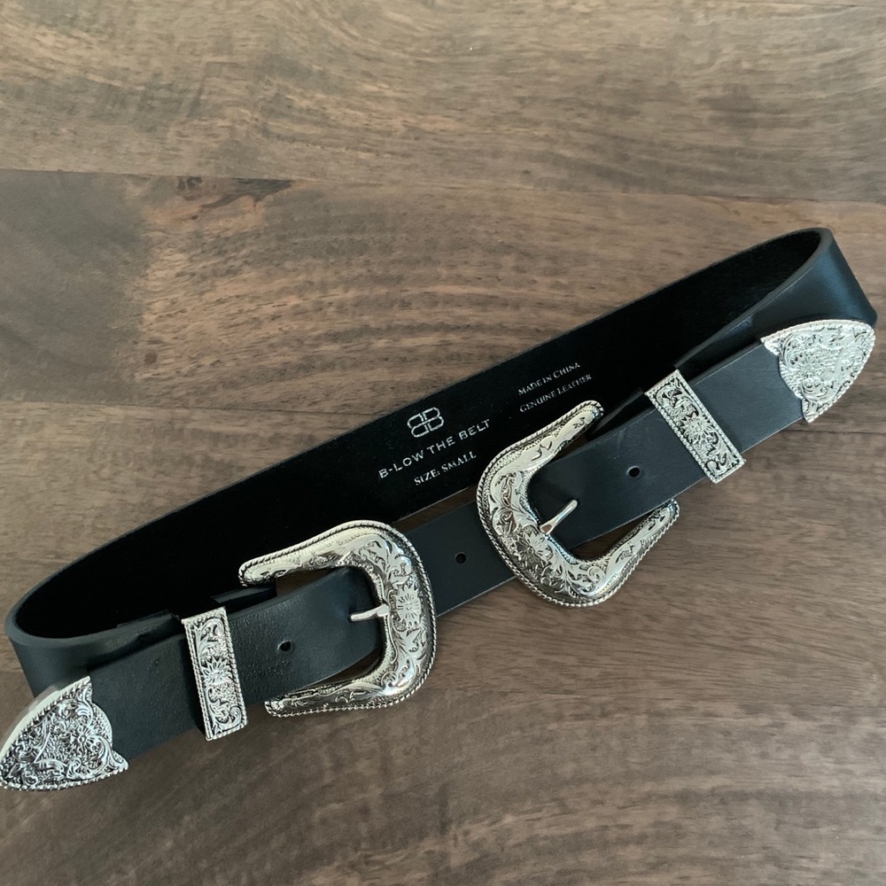 B-Low the Belt Bri Bri Silver Belt